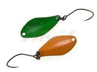 Cucharilla ondulante para trucha Nories Masukuroto Weeper 1.5g 23mm - #076 (Ocher / Green)