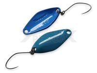 Cucharilla ondulante para trucha Nories Masukuroto Weeper 2.1g 25mm - #007 (Doppel-Blue)