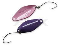 Cucharilla ondulante para trucha Nories Masukuroto Weeper 2.1g 25mm - #008 (Violett / Pink)