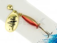 Cucharilla giratoria Mepps Aglia LongCast #3 12g - Gold / Red