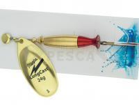 Cucharilla giratoria Mepps Aglia LongCast #5  24g - Gold / Red