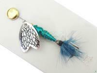 Cucharilla giratoria Mepps Bug #2 | 7g - Blue Iron