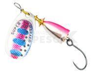 Cucharilla giratoria BlueFox Vibrax Fluorescent Single Barbless #2 | 6g - RT