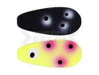 Señuelo OGP Bulldog Inline P&T 2.7cm 4g - Black/Yellow Clown