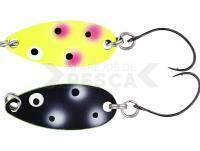 Señuelo OGP Fidusen Slim P&T 3.3cm 3g - Black/Yellow Clown