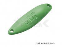 Cucharilla ondulante Shimano Cardiff Slim Swimmer CE Premium 2.0g - 15S Mild Green