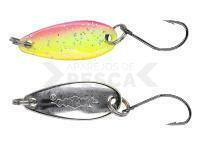 Cucharillas ondulantes Mikado Mini Spoon 24mm 2.5g - Yellow/Silver/06