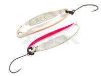 Cucharilla ondulante para trucha Nories Masukuroto 3.7g LD - #011 (Sliver / Sliver)