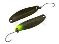 Cucharilla ondulante para trucha Nories Masukuroto 3.7g LD - #023 (Oliv Chartreuse / Oliv)