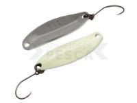 Cucharilla ondulante para trucha Nories Masukuroto 3.7g LD - #040 (Glow / Gray)