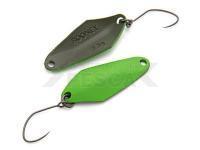 Cucharilla ondulante para trucha Nories Masukuroto Rooney 1.5g - #006 (Lime / Black)