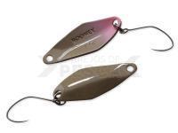 Cucharilla ondulante para trucha Nories Masukuroto Rooney 1.5g - #047 (Light Brown plus)