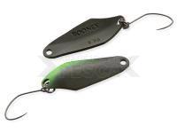 Cucharilla ondulante para trucha Nories Masukuroto Rooney 1.8g - #095 (Olive Lime)