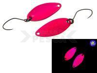 Cucharilla ondulante para trucha Nories Masukuroto Sofia 1.6g 25mm - #086 (Fluo Pink)