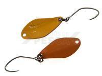 Cucharilla ondulante para trucha Nories Masukuroto Weeper 0.9g 20mm - #004 (Brown / Ocher)