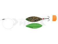 Cucharilla ondulante Savage Gear LT Stickle Blade Rigged 4.2cm 4.4g #10 - Pellet UV Green