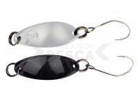 Cucharilla ondulante Spro Trout Master Incy Spin Spoon 1.8g - Black N White