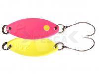 Cucharilla ondulante Spro Trout Master Incy Spin Spoon 1.8g - Pink/Yellow