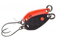 Cucharilla ondulante Spro Trout Master Incy Spoon 0.5g - Black/Orange