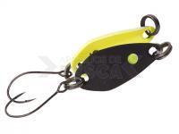 Cucharilla ondulante Spro Trout Master Incy Spoon 0.5g - Black/Yellow