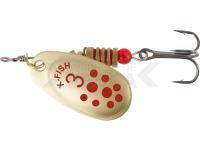 Señuelo X-Fish Spike #3 5.5g - Gold RD