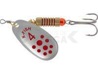 Señuelo X-Fish Spike #4 9.5g - Silver RD