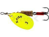 Señuelo X-Fish Stark #3 6g - Nikel UV lime