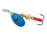 Cucharilla giratoria Mepps Aglia Platium Blue #0 | 2.5g