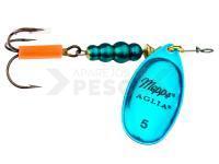 Cucharilla giratoria Mepps Aglia Platium Blue #5 | 13g