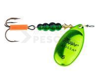 Cucharilla giratoria Mepps Aglia Platium Green #5 | 13g