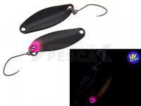 Cucharilla ondulante para trucha Nories Masukuroto 2.0g - #013 (Black Pinky)