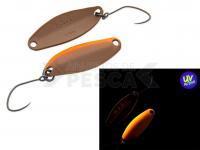 Cucharilla ondulante para trucha Nories Masukuroto 2.0g - #027 (Brown / Orange) UV