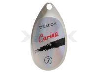 Cucharilla giratoria Dragon CARINA silver/silver holo no.: 4 black-red