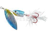 Cucharilla giratoria Balzer Colonel Reality 3D Lead Head Spinner 10g - Roach blue