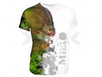 Dragon Breathable T-shirt Megabaits - bream/tench white - XXL