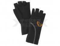 Guantes Savage Gear Wind Pro Half Finger Glove Black - L