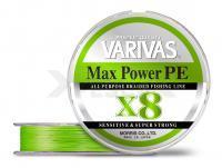 Trenzado Varivas Max Power PE X8 Lime Green 150m 24.1lb #1.2