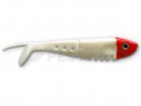 Vinilos Delalande Buster Shad 5cm - 61 - Blanc tête rouge