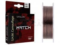 Monofilamento Match Dragon S.H.M Camouflage Match 150m 0.14mm