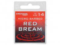 Anzuelos Drennan Red Bream Micro Barbed - #14