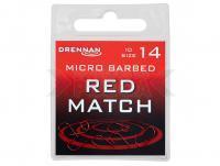 Anzuelos Drennan Red Match Micro Barbed - #14