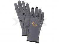 Guantes Savage Gear Softshell Glove Grey - L