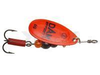 Cucharilla giratoria Effzett Fluo Spinner 10g #4 - Red