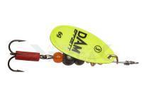 Cucharilla giratoria Effzett Fluo Spinner 3g #1 - Yellow