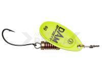 Effzett Spinner with single hook #3 / 6g - Yellow