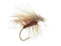 Mosca seca Elk Hair Caddis Olive no. 12