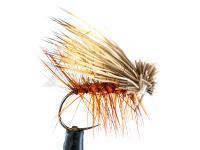 Mosca seca Elk Hair Caddis Orange BL - #12