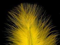 Plumas de Marabu Hareline Extra Select Marabou #383 Yellow