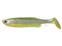 Vinilo Savage Gear Fat T-Tail Minnow Bulk 7.5cm - Fluo Green Silver