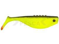 Señuelos blandos de lucio Dragon FATTY 6cm - super yellow/black/red tail